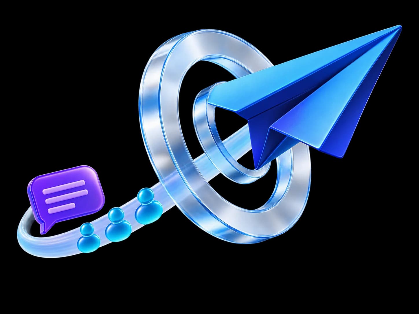 The message plane is displayed in targeting rings.
